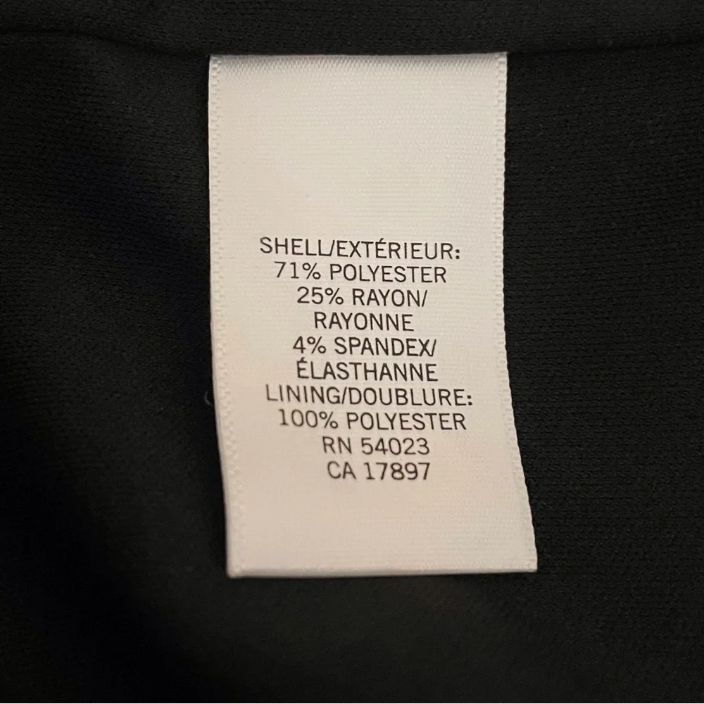 Banana Republic Factory Black Sleeveless Body Contour Dress Front Keyhole 2 NWT